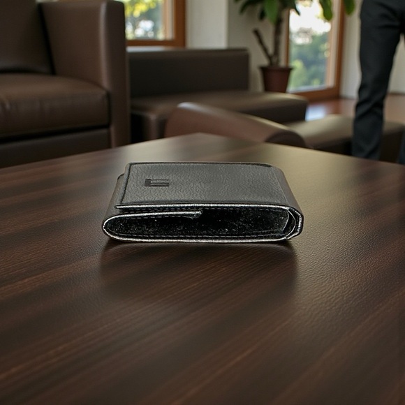 Dunhill Leather Coin Holder | Luxury Accessory | $150+ Retail - Picture 5 of 9